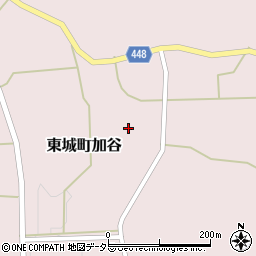 広島県庄原市東城町加谷292周辺の地図