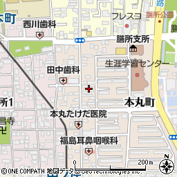 景澤寺周辺の地図