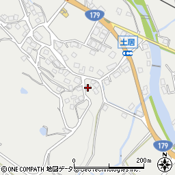 岡山県美作市土居2283周辺の地図