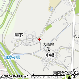 愛知県岡崎市西阿知和町御用田78周辺の地図