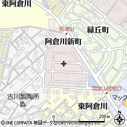 三重県四日市市阿倉川新町周辺の地図