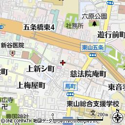 京都府京都市東山区鐘鋳町567周辺の地図