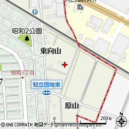 愛知県知立市牛田町原山55周辺の地図