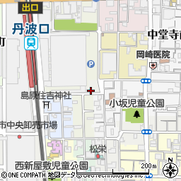 京都府京都市下京区朱雀分木町82周辺の地図