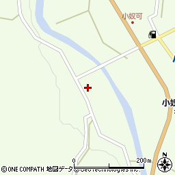 広島県庄原市東城町小奴可1630周辺の地図