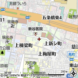 織元すみや京都店周辺の地図