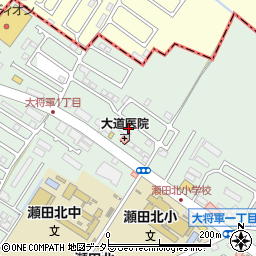 滋賀県大津市大将軍1丁目15-55周辺の地図