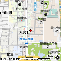京都府京都市下京区柿本町595-30周辺の地図
