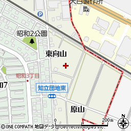 愛知県知立市牛田町原山54周辺の地図