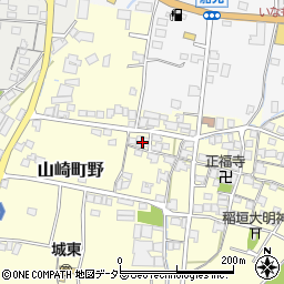 兵庫県宍粟市山崎町野244周辺の地図