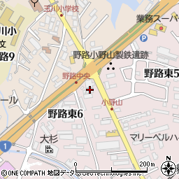 株式会社西日本宇佐美　京滋バイパス草津ＳＳ周辺の地図
