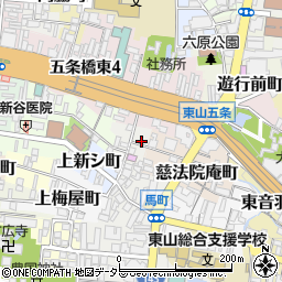 京都府京都市東山区鐘鋳町561-6周辺の地図
