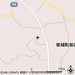 広島県庄原市東城町加谷780周辺の地図