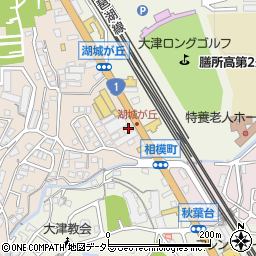 滋賀ヤサカ自動車周辺の地図