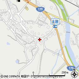 岡山県美作市土居2280周辺の地図