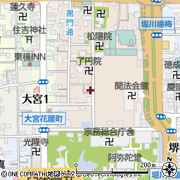 京都府京都市下京区柿本町595-84周辺の地図