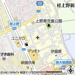 京都府京都市西京区桂上野東町190周辺の地図