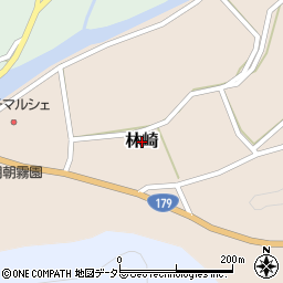 兵庫県佐用町（佐用郡）林崎周辺の地図