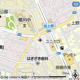 京都府京都市西京区桂上野南町60周辺の地図