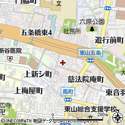 京都府京都市東山区鐘鋳町561-9周辺の地図