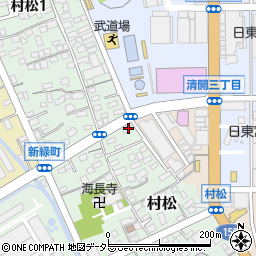静岡県静岡市清水区村松89-1周辺の地図