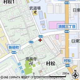 静岡県静岡市清水区村松89周辺の地図