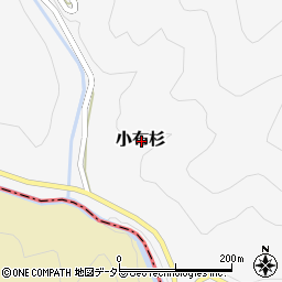 静岡県静岡市葵区小布杉周辺の地図