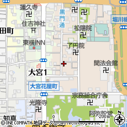 京都府京都市下京区柿本町595-90周辺の地図