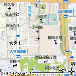 京都府京都市下京区柿本町595-177周辺の地図