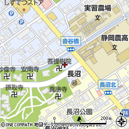 静岡県静岡市葵区沓谷1354周辺の地図