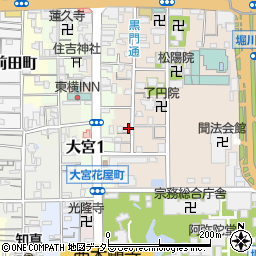 京都府京都市下京区柿本町595-31周辺の地図