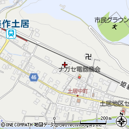 岡山県美作市土居3111周辺の地図