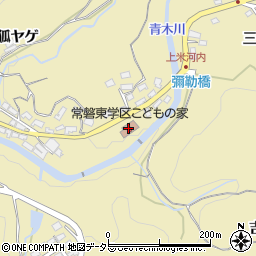 岡崎市役所学区こどもの家　常磐東学区こどもの家周辺の地図