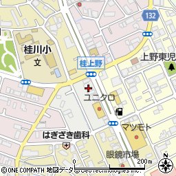 くらしハウス桂上野店周辺の地図