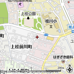 京都府京都市西京区上桂北ノ口町75周辺の地図