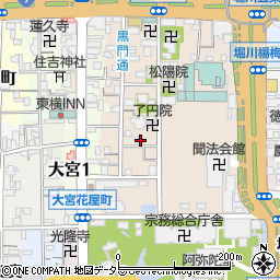 京都府京都市下京区柿本町595-6周辺の地図
