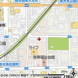 【ナーシングホーム】スーパー・コート京・西京極周辺の地図