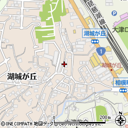 滋賀県大津市湖城が丘5周辺の地図