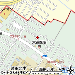 滋賀県大津市大将軍1丁目15-50周辺の地図