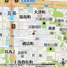 京都府京都市下京区塗師屋町101周辺の地図