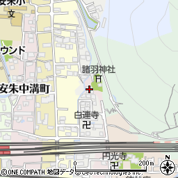 諸羽神社児童公園周辺の地図