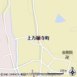 兵庫県加西市上万願寺町周辺の地図
