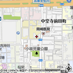 壬生グランドハイツ管理事務所周辺の地図