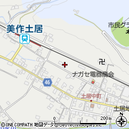 岡山県美作市土居3108周辺の地図