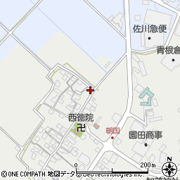 滋賀県湖南市朝国587周辺の地図