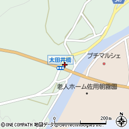 兵庫県佐用郡佐用町下徳久702-1周辺の地図