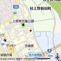 京都府京都市西京区桂上野東町150周辺の地図