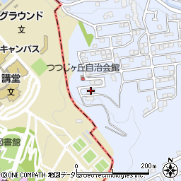 静岡県立大学つつじヶ丘教職員住宅周辺の地図