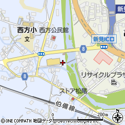 岡山県新見市西方1044-1周辺の地図