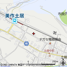 岡山県美作市土居3108-1周辺の地図